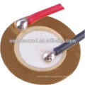 Manufacturer of piezo ceramic elements with solder wire
